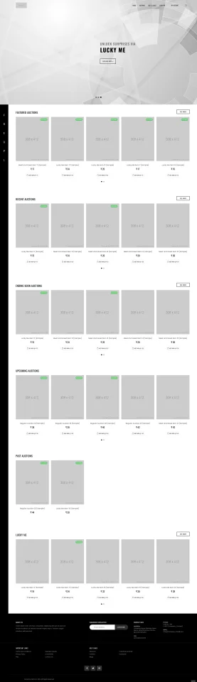 eCommerce with Auction as a Service PoC — screenshot 1