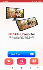 HD Video Projector Simulator - Android App