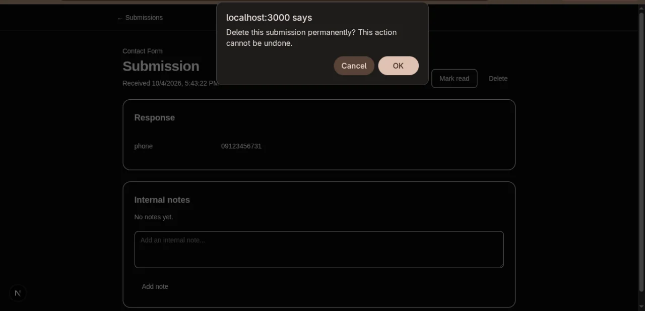 FormDesk - Form Builder & Submission Inbox — screenshot 9