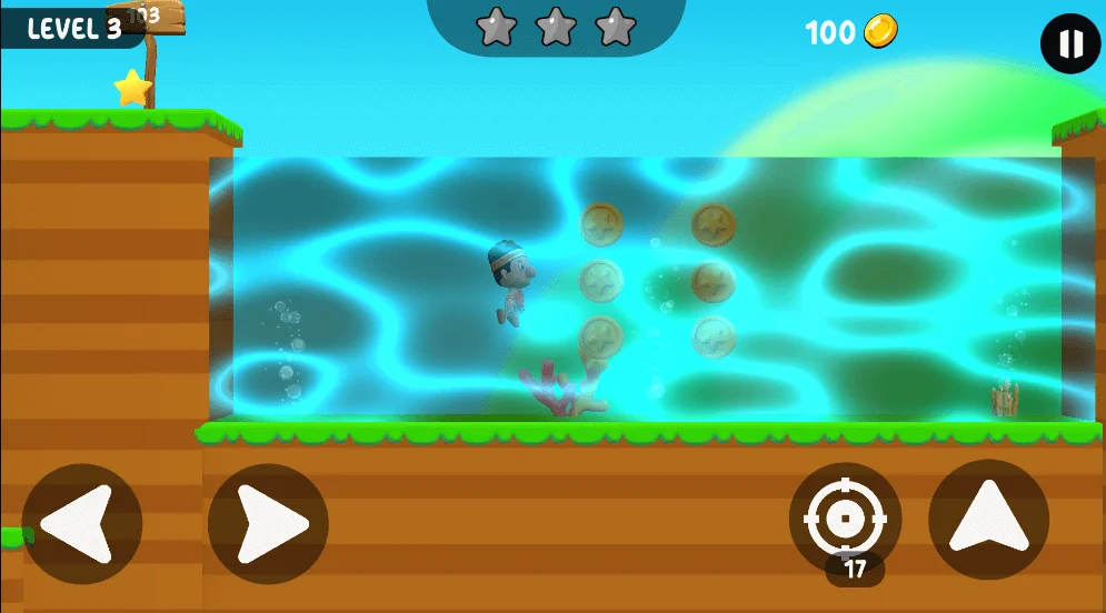 Jack Platformer Game Unity Source Code — screenshot 4