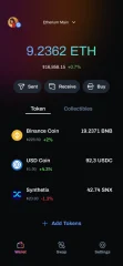 Digital/Crypto Wallet UI