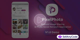 Instagram Clone | PixelPhoto Android - Mobile Image Sharing & Photo Social Network Application
