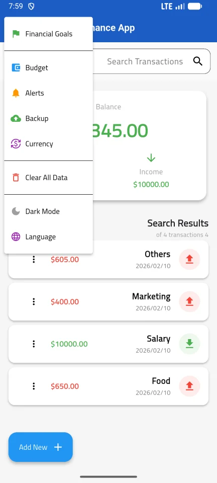 VaultFin Pro Flutter Finance App Template (Arabic + English) — screenshot 9