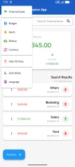 VaultFin Pro Flutter Finance App Template (Arabic + English)