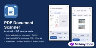 PDF Document Scanner Android + iOS
