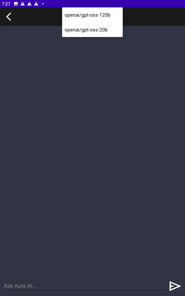 Aura AI - Android Messaging & AI Chat App Source Code — screenshot 5