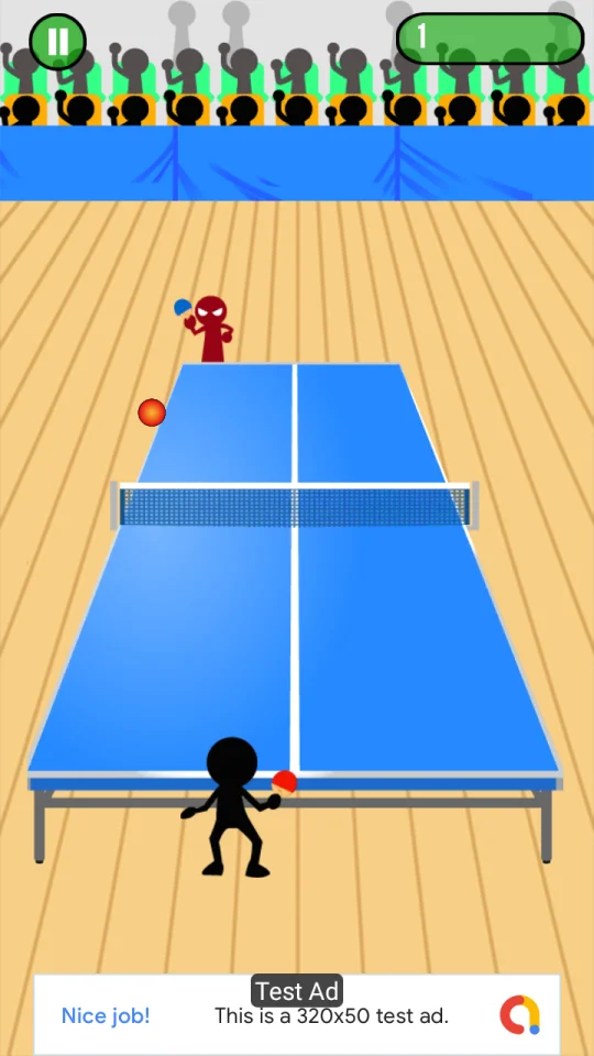 Stick Man Ping Pong Complete Project — screenshot 4
