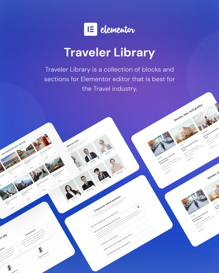 Travel Booking WordPress Theme — screenshot 1