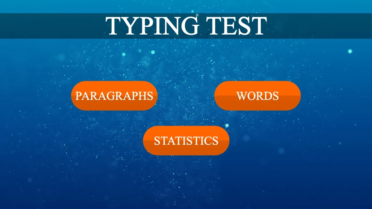 Typing Test - Unity Source Code — screenshot 1