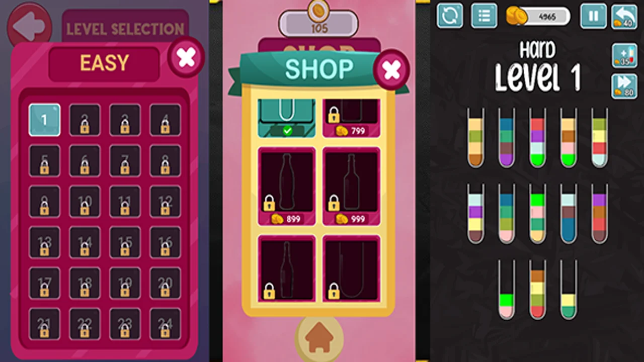 Water Sort Puzzle Color Game — screenshot 1