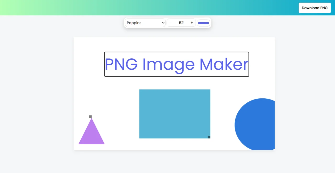 PNG Image Maker — screenshot 1