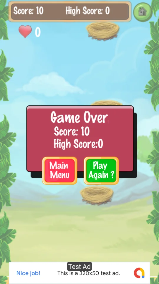 Egg Jumper Unity3D Android Game + AdMob Integrated — screenshot 5