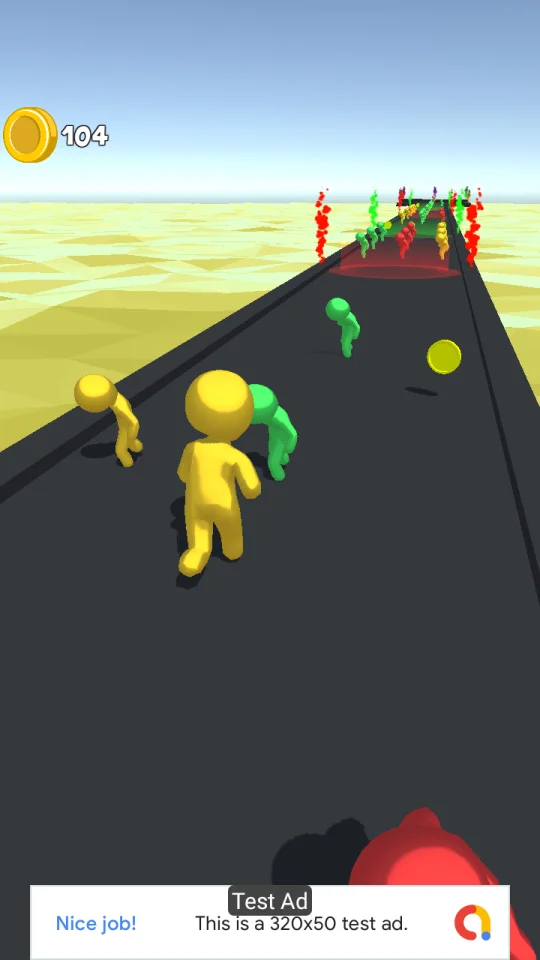 Color Run 3D – (Unity – AdMob) — screenshot 2