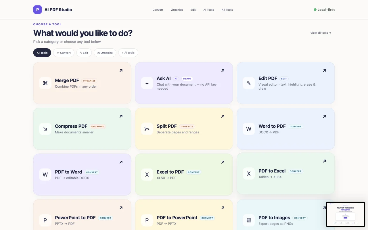 PDF Launch Kit — screenshot 1