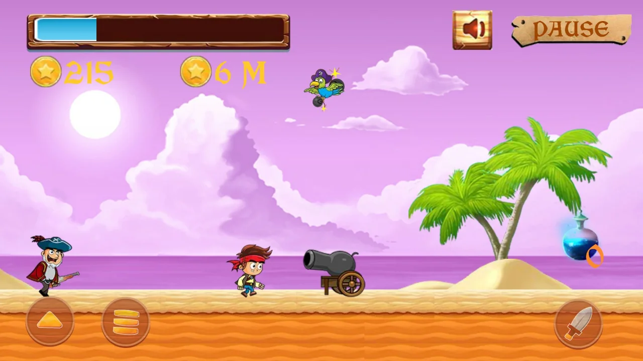 Pirate Run Away Unity Source Code — screenshot 3