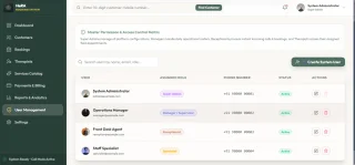 HeRA Home Massage Booking Management System