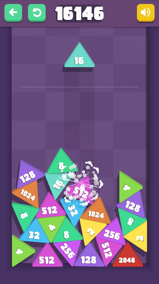 Cube 2048: 3D Merge Game — screenshot 5