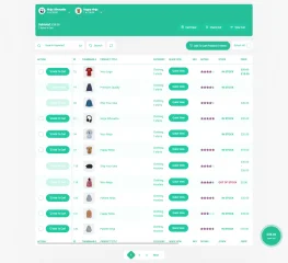 WooCommerce Product Table