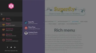 WordPress Menu Plugin — Superfly Responsive Menu