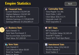 Business Empire Clicker Game with Python & Pygame
