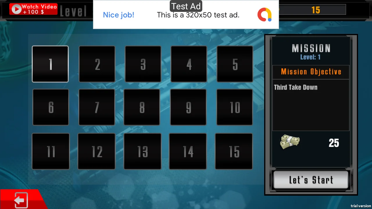 US Army Commando Survival Game Template — screenshot 2