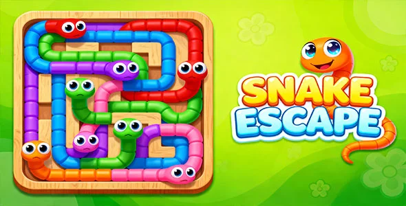 Snake Escape Unity Source Code — screenshot 1
