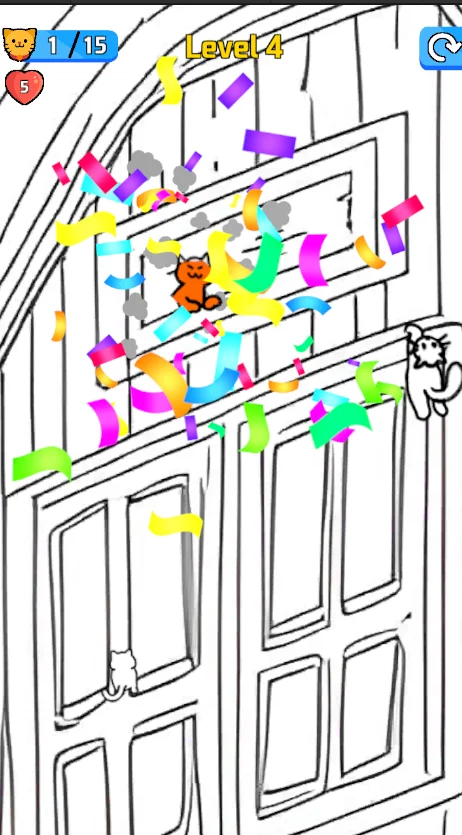 Find the Cat Spot It 2D Game Unity Source Code — screenshot 4
