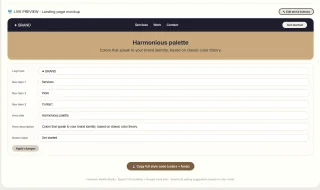 Harmonic Palette Studio Color & Font Tool