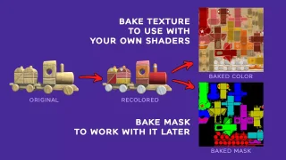 Colorinchis - Recolor at Runtime and Bake Textures Tool