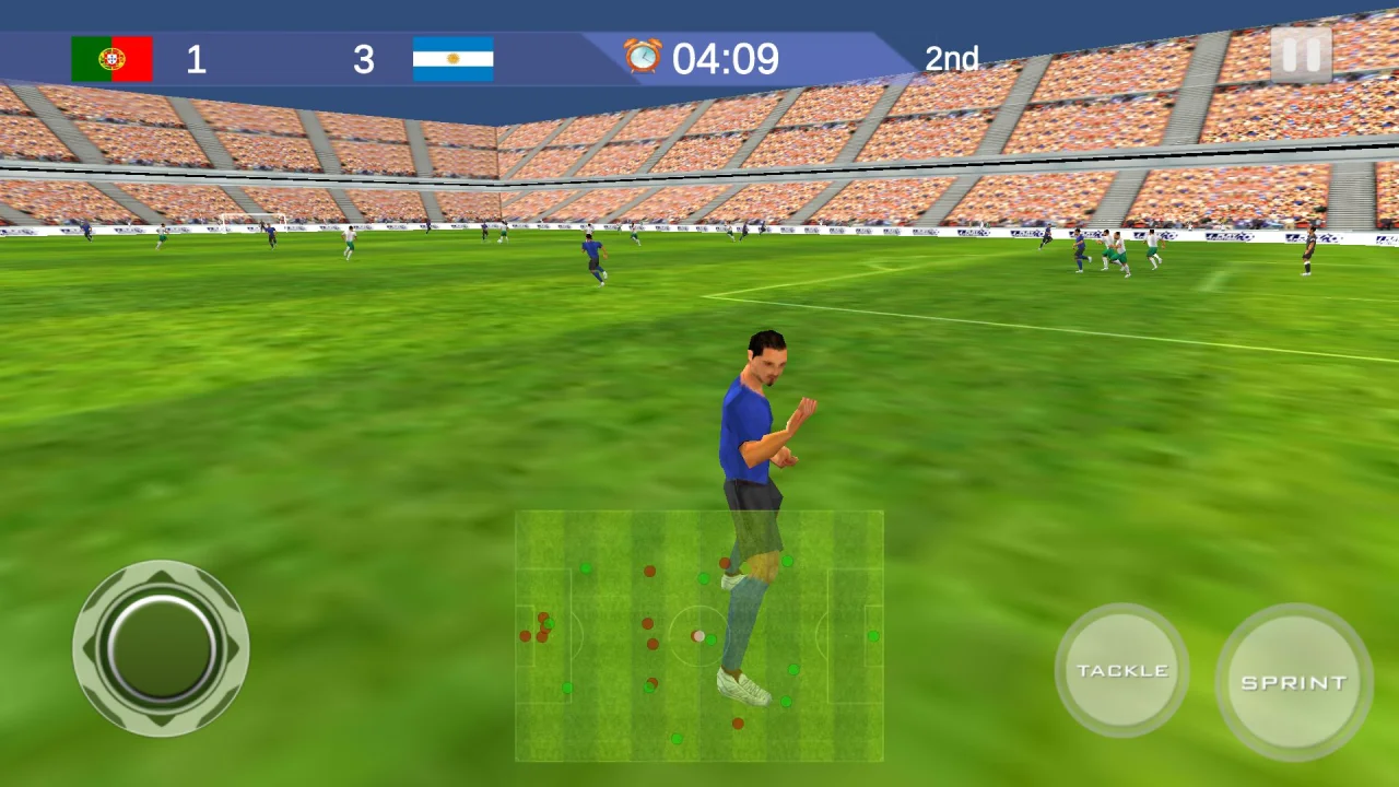 Soccer Game Unity 3D with AdMob — screenshot 4