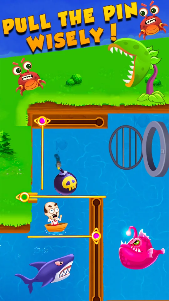 Save Daddy - Pull the Pin — screenshot 1