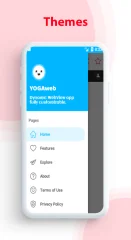YOGAweb v2 - Android WebView Template