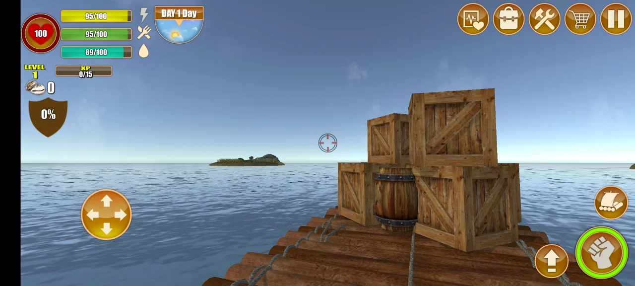 Alone in a Raft — screenshot 1