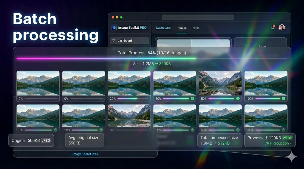 Image Toolkit Pro Compress, Convert & Resize Images (No Backend) — screenshot 5