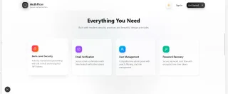 AuthFlow Next.js Authentication System