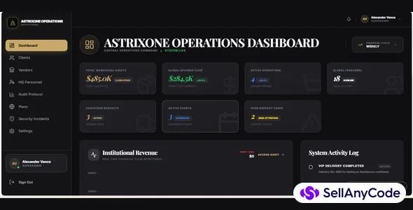 AstrixOne Platform Enterprise Operations, Concierge & SaaS Management — cover