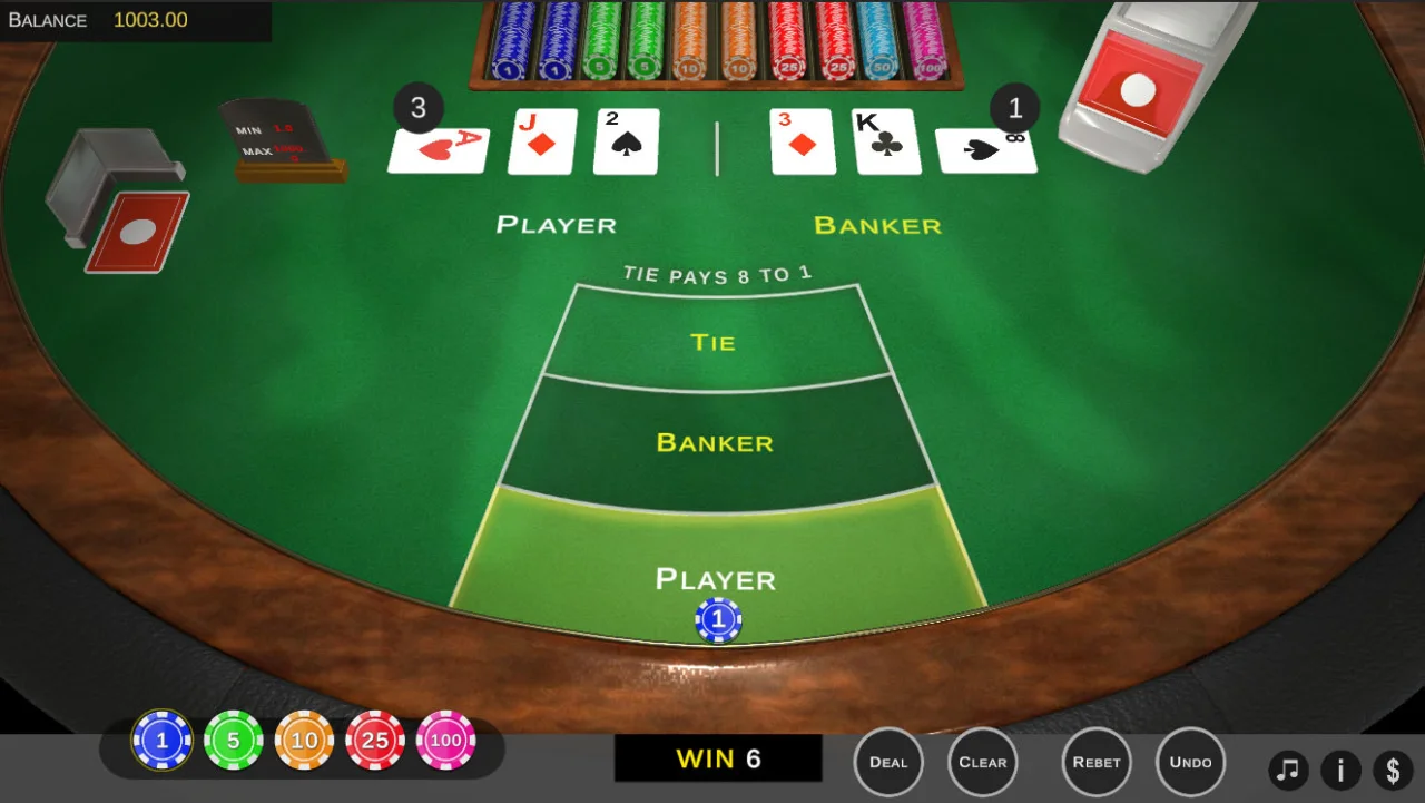 Baccarat Game — screenshot 2