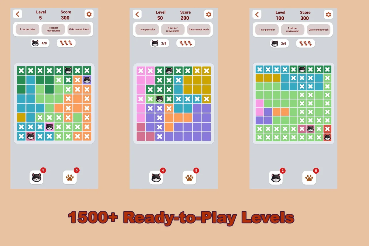 Catdoku - 1500 Levels and Level Editor Unity — screenshot 1