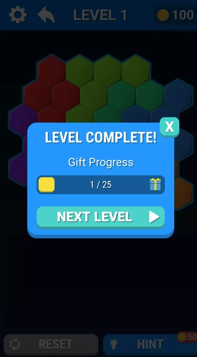 Hexa Block - Puzzle Game — screenshot 1