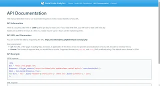 Social Links Analytics