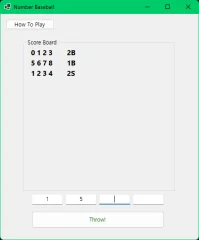 C# Number Baseball