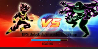 Shadow Goku Saiyan Battle