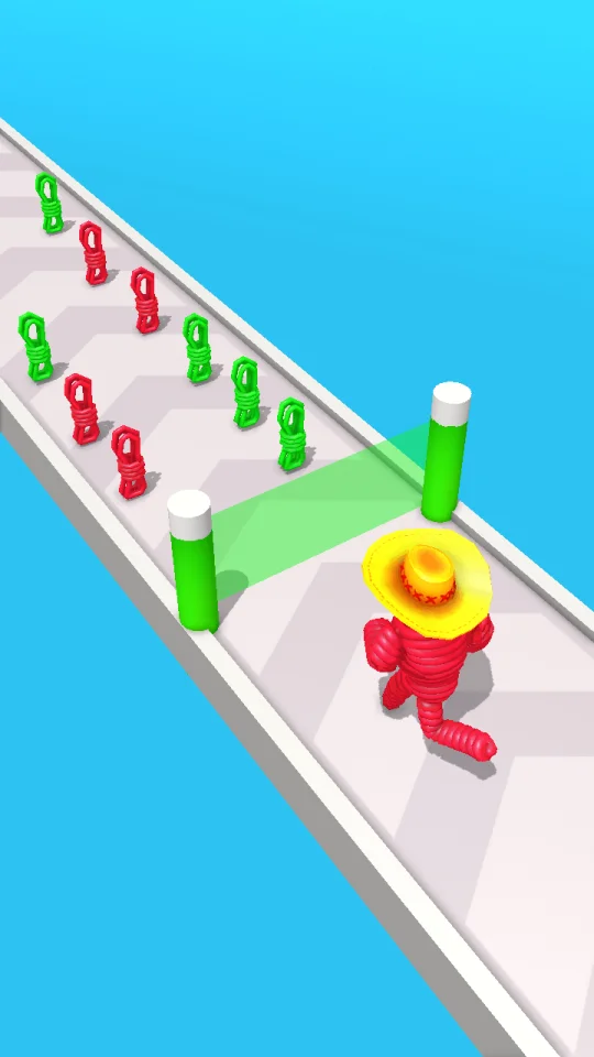 Rope Man Run 3D — screenshot 1