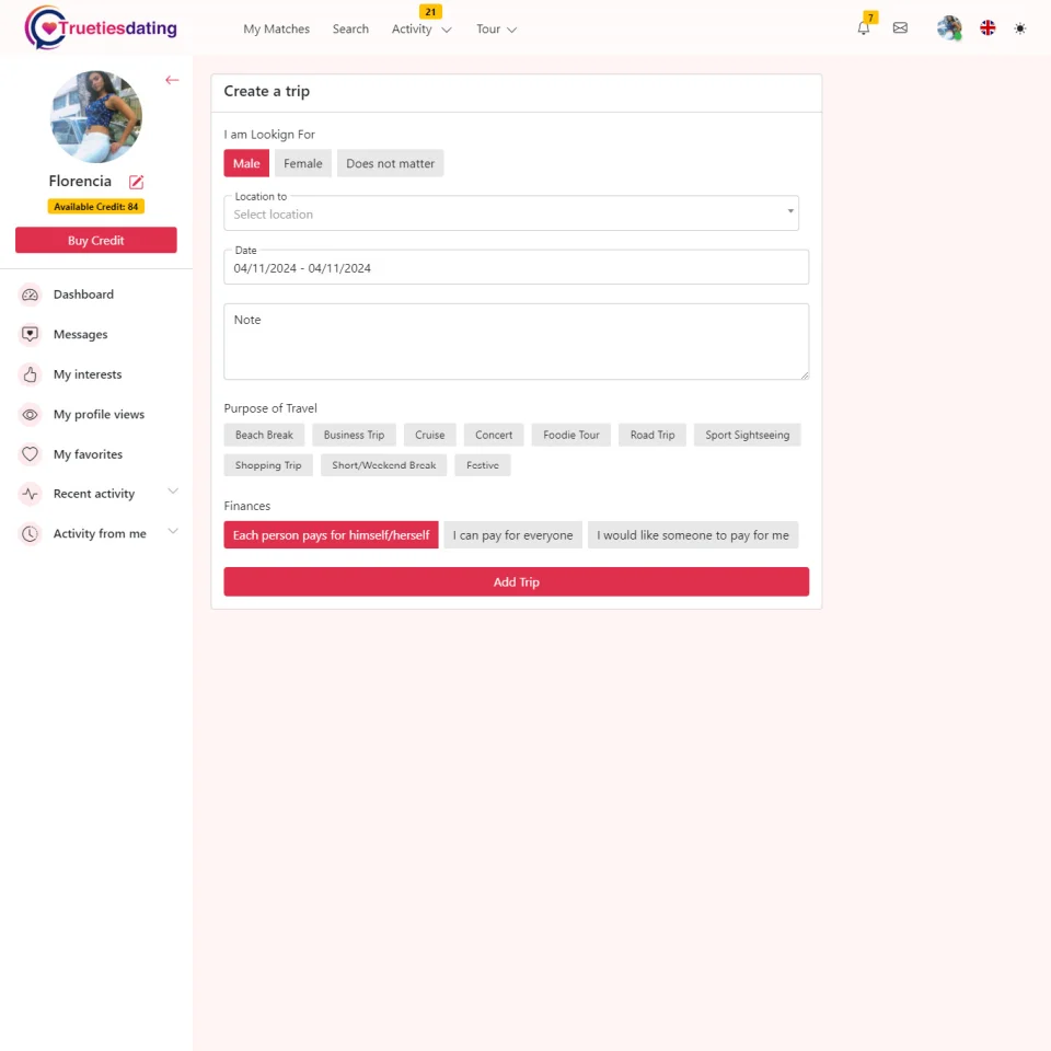 Match Making Website Script — screenshot 2