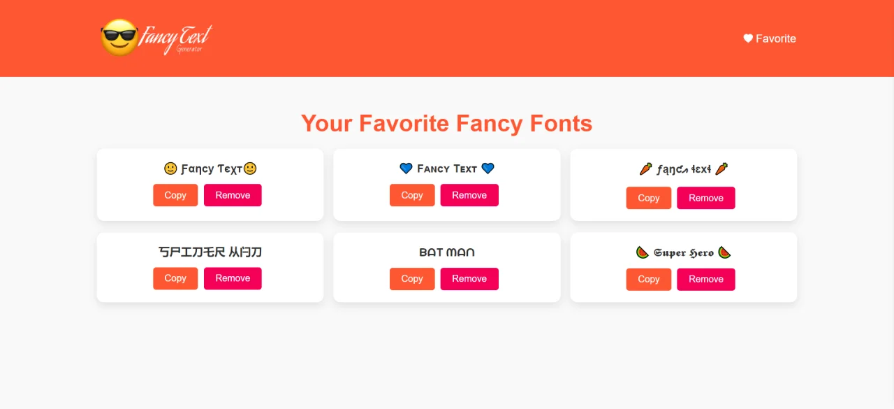 Fancy Text Generator Website Script — screenshot 2
