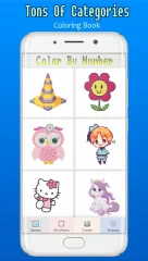 Color by Number Pixel Arts