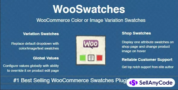 WooSwatches – WooCommerce Color or Image Variation Swatches