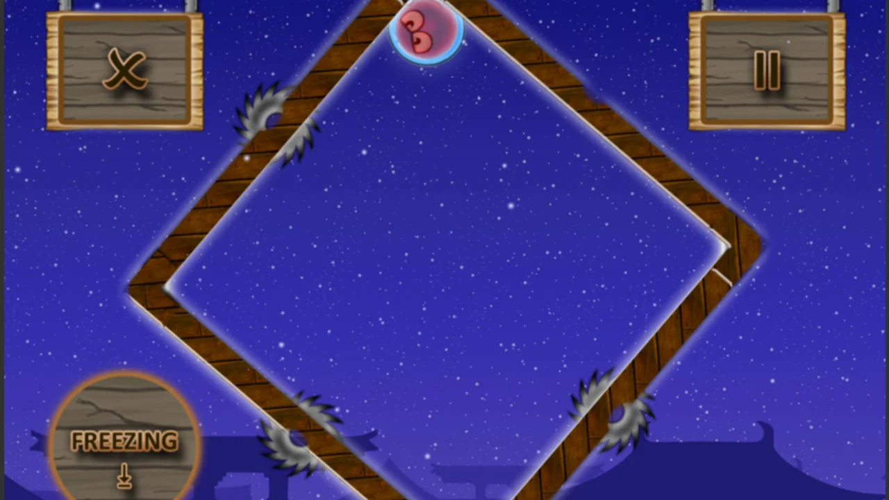 Bouncy Ball Freezing Adventure — screenshot 1