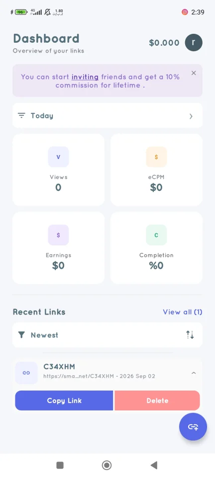 Shortnao - Shorten Your Links — screenshot 2