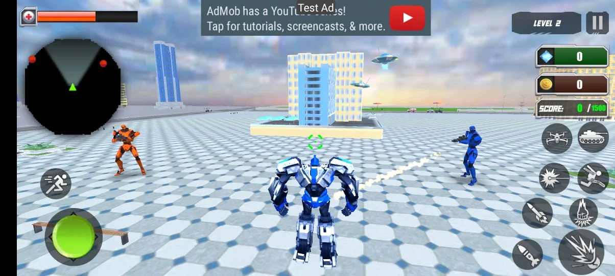 Multi Robot Transformation Unity Source Code — screenshot 2